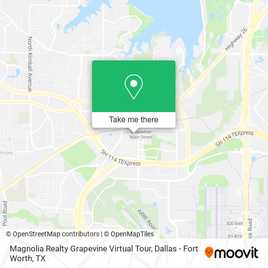 Magnolia Realty Grapevine Virtual Tour map