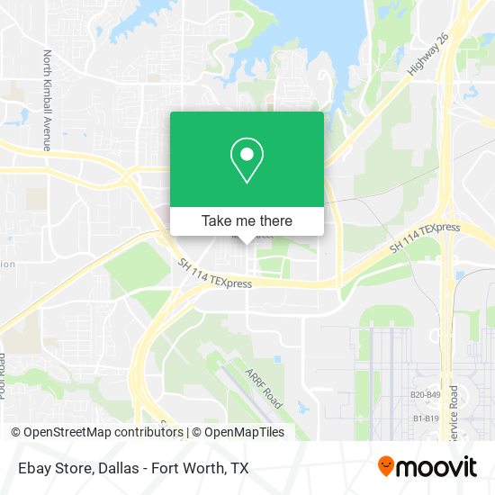 Mapa de Ebay Store