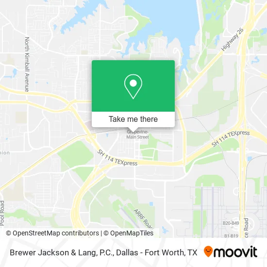 Brewer Jackson & Lang, P.C. map