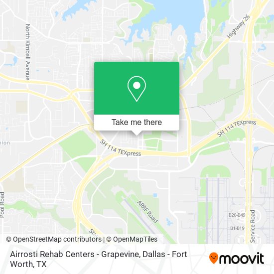 Airrosti Rehab Centers - Grapevine map