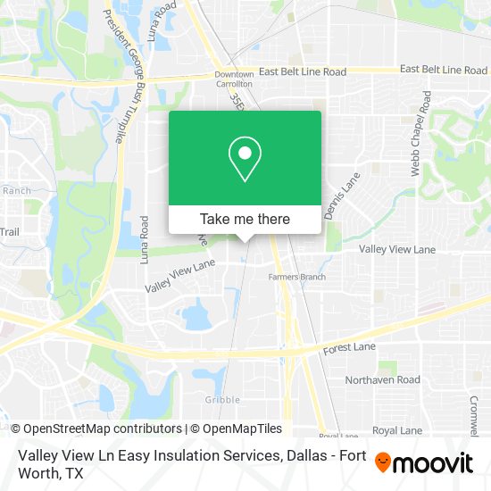 Valley View Ln Easy Insulation Services map