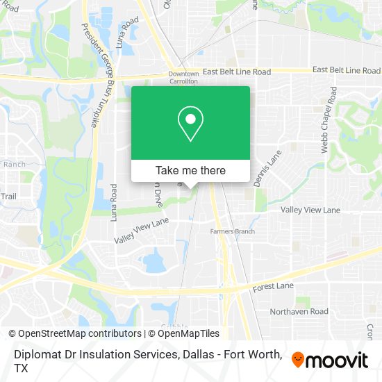 Mapa de Diplomat Dr Insulation Services