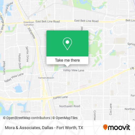 Mora & Associates map