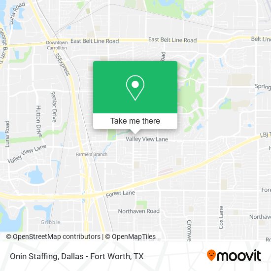 Onin Staffing map