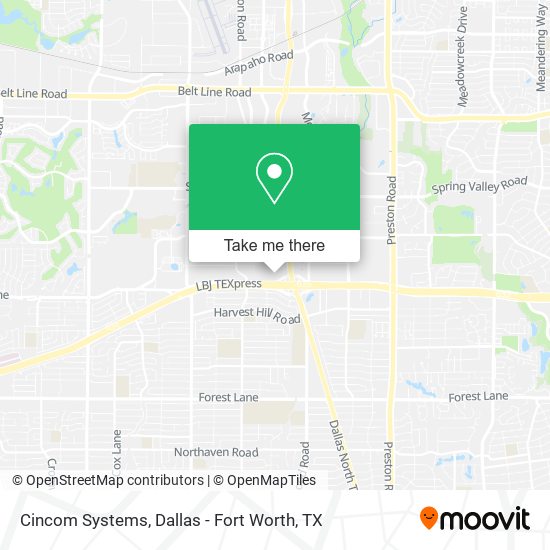 Cincom Systems map