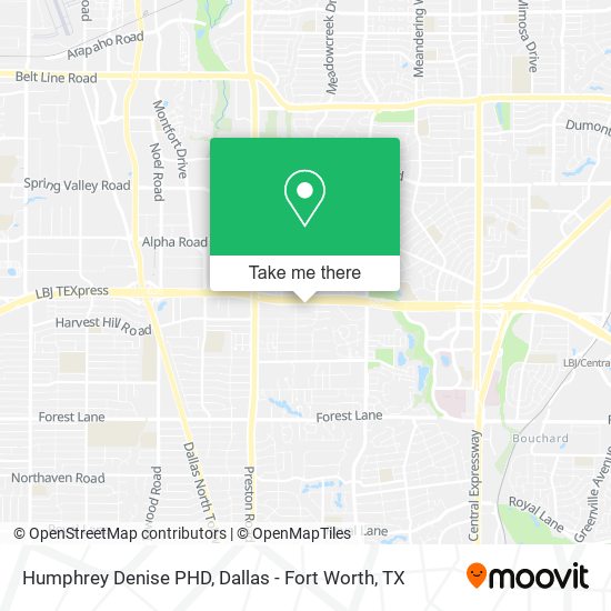 Humphrey Denise PHD map
