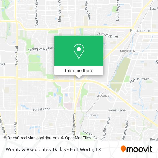 Werntz & Associates map