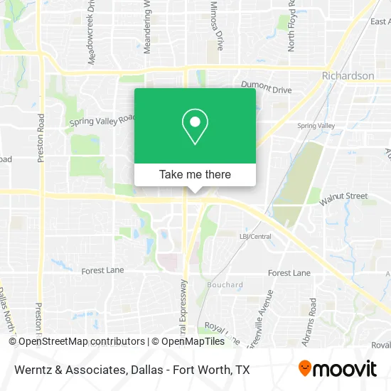Mapa de Werntz & Associates
