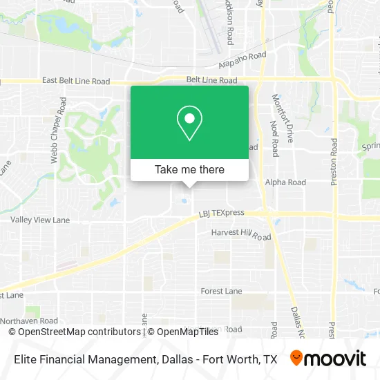 Mapa de Elite Financial Management