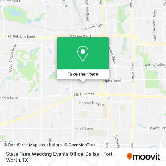 Mapa de State Fairs Wedding Events Office