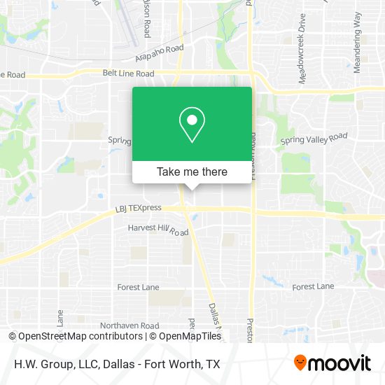 H.W. Group, LLC map