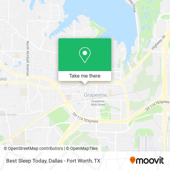Best Sleep Today map
