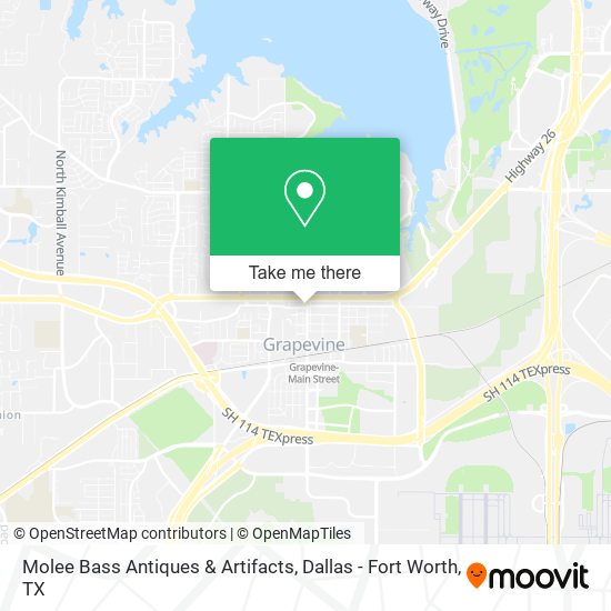 Mapa de Molee Bass Antiques & Artifacts