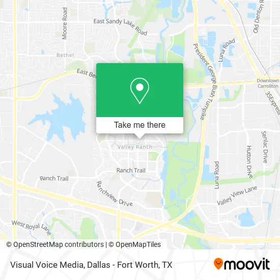 Visual Voice Media map