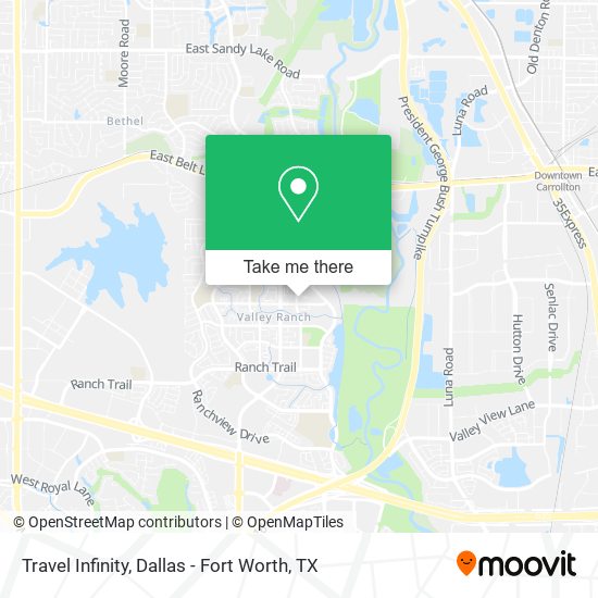 Travel Infinity map