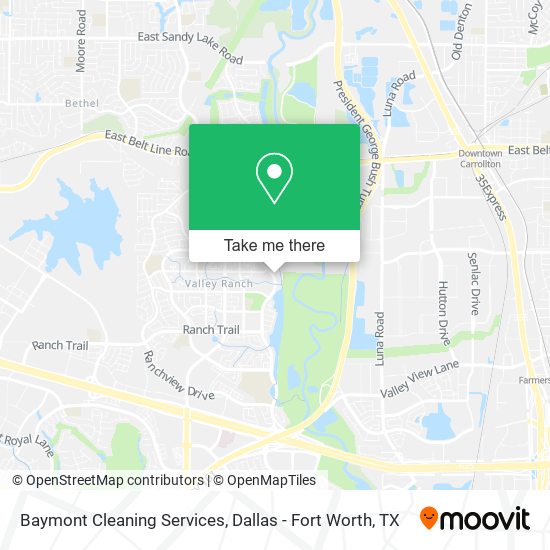 Baymont Cleaning Services map