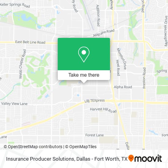 Insurance Producer Solutions map