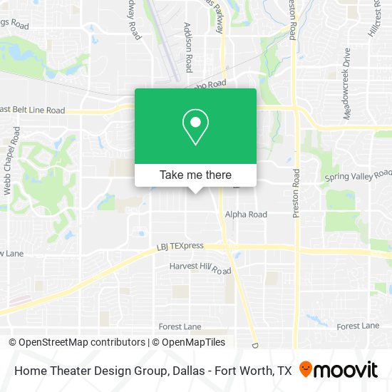Home Theater Design Group map