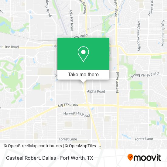 Casteel Robert map