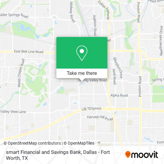 Mapa de smart Financial and Savings Bank