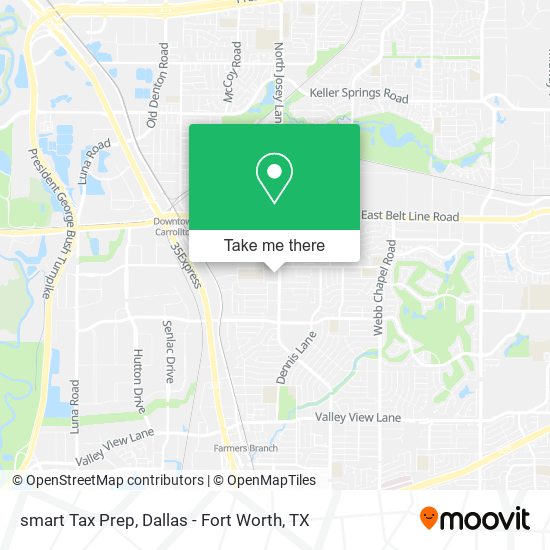 Mapa de smart Tax Prep