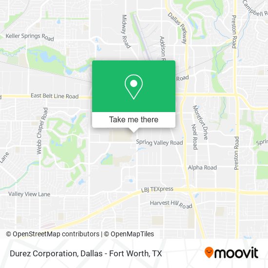 Durez Corporation map