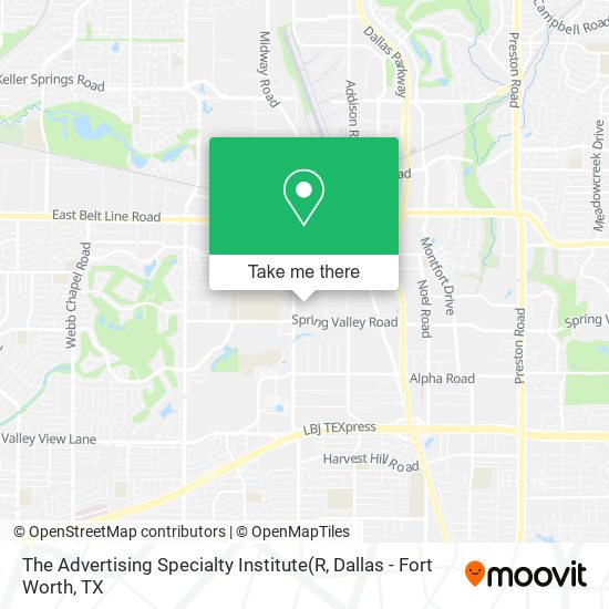 The Advertising Specialty Institute map