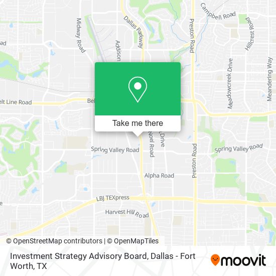 Investment Strategy Advisory Board map