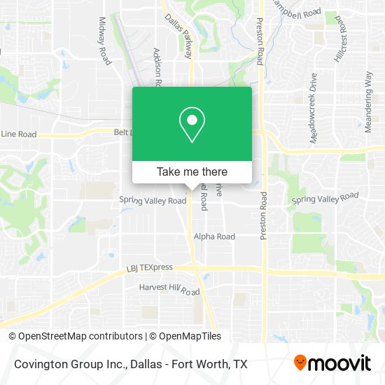 Mapa de Covington Group Inc.