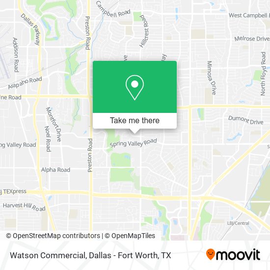 Watson Commercial map