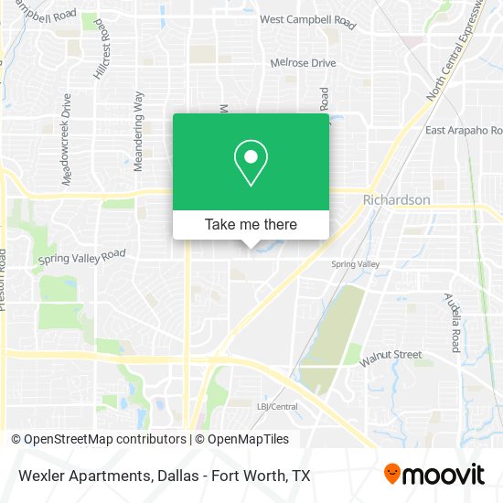 Mapa de Wexler Apartments