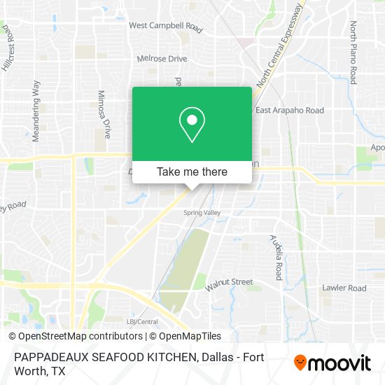 PAPPADEAUX SEAFOOD KITCHEN map