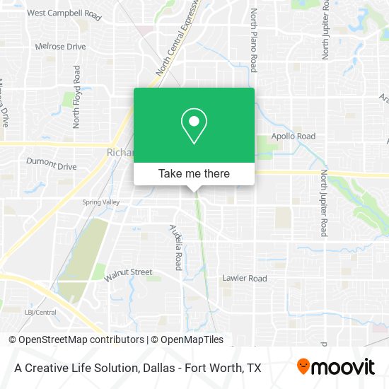 Mapa de A Creative Life Solution