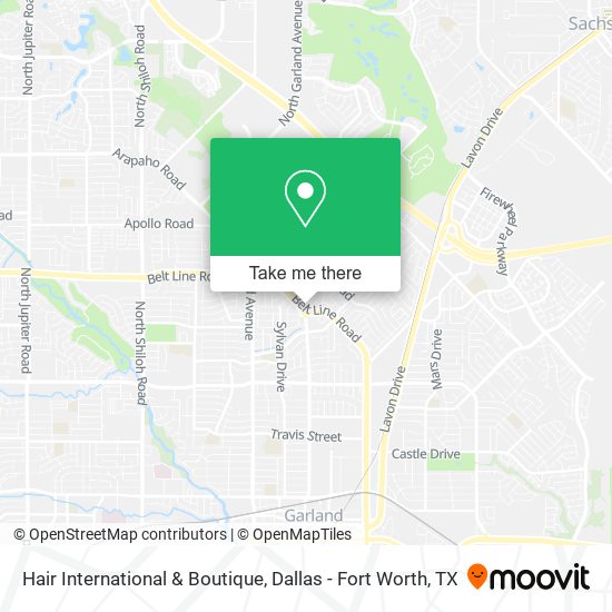 Hair International & Boutique map