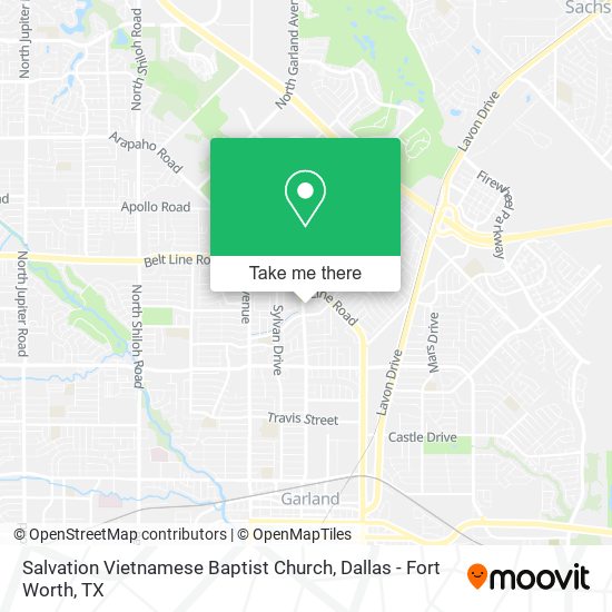 Salvation Vietnamese Baptist Church map