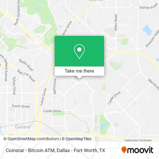 Coinstar - Bitcoin ATM map