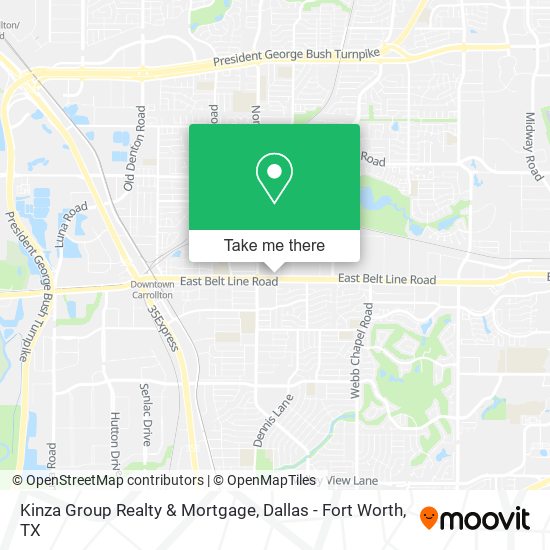 Mapa de Kinza Group Realty & Mortgage
