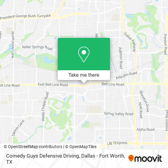 Comedy Guys Defensive Driving map