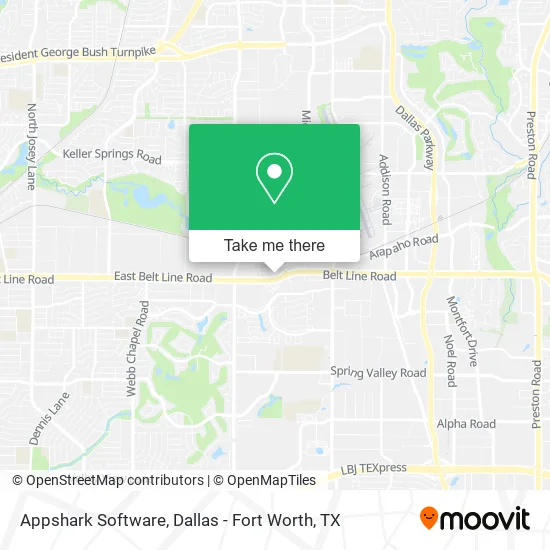 Appshark Software map