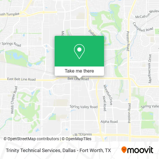 Mapa de Trinity Technical Services