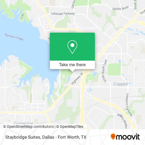 Mapa de Staybridge Suites