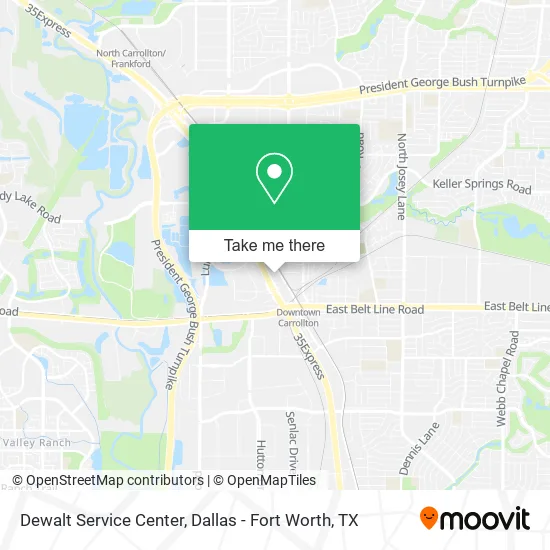 Dewalt Service Center map