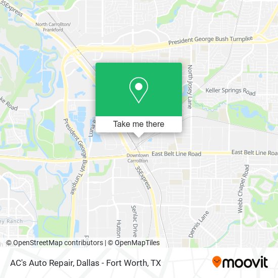 AC's Auto Repair map