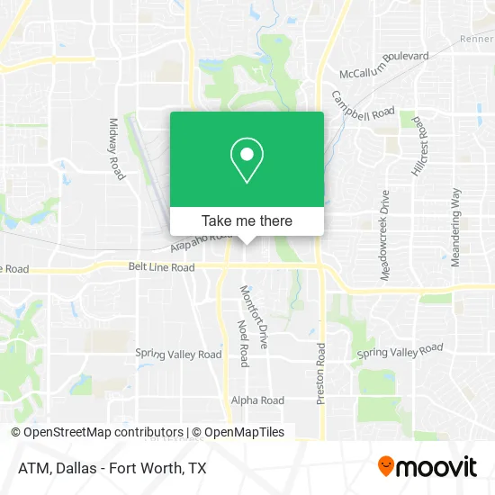 Mapa de ATM