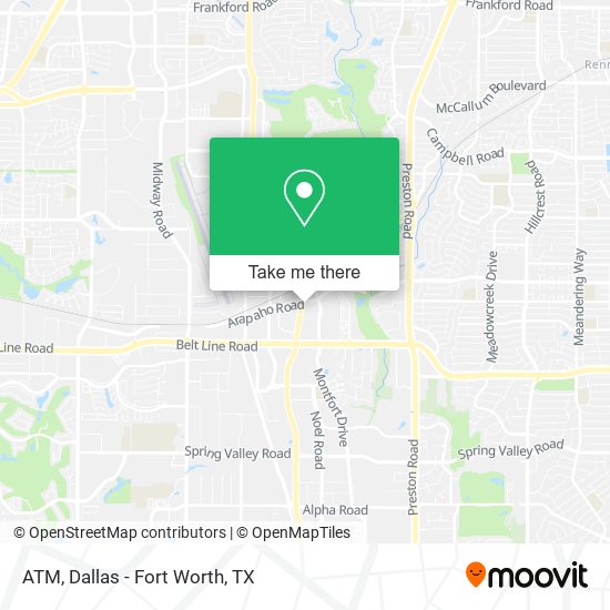 Mapa de ATM