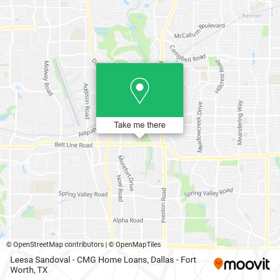Mapa de Leesa Sandoval - CMG Home Loans