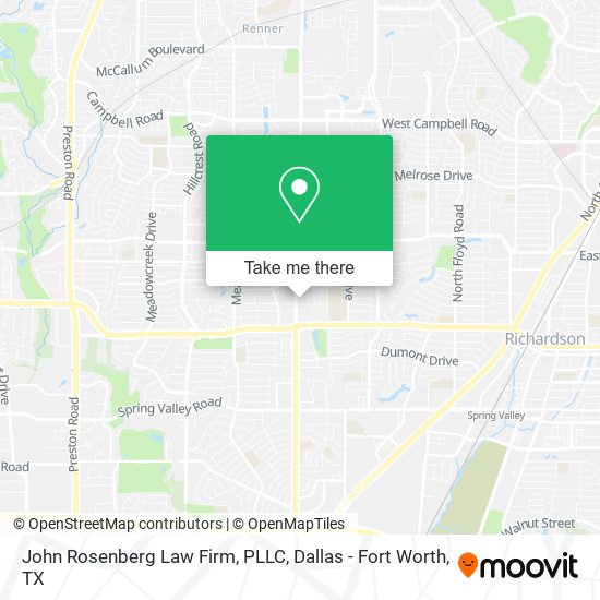 John Rosenberg Law Firm, PLLC map