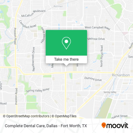 Complete Dental Care map