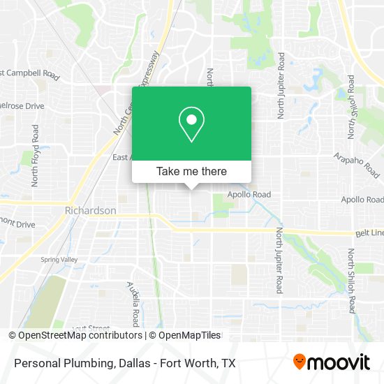 Personal Plumbing map