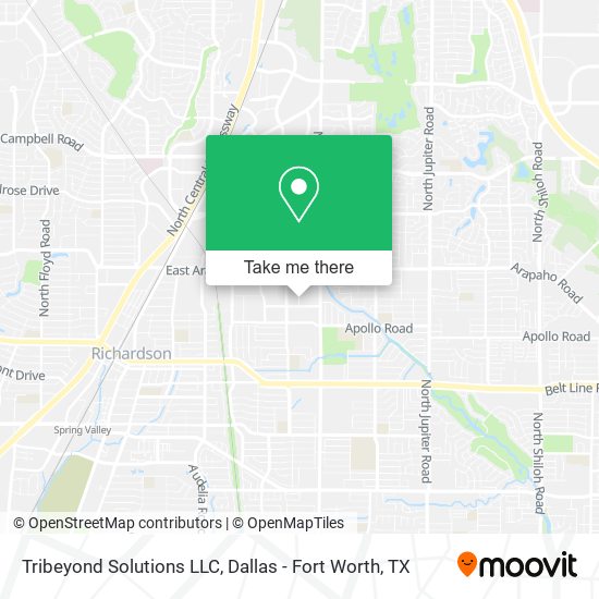 Mapa de Tribeyond Solutions LLC